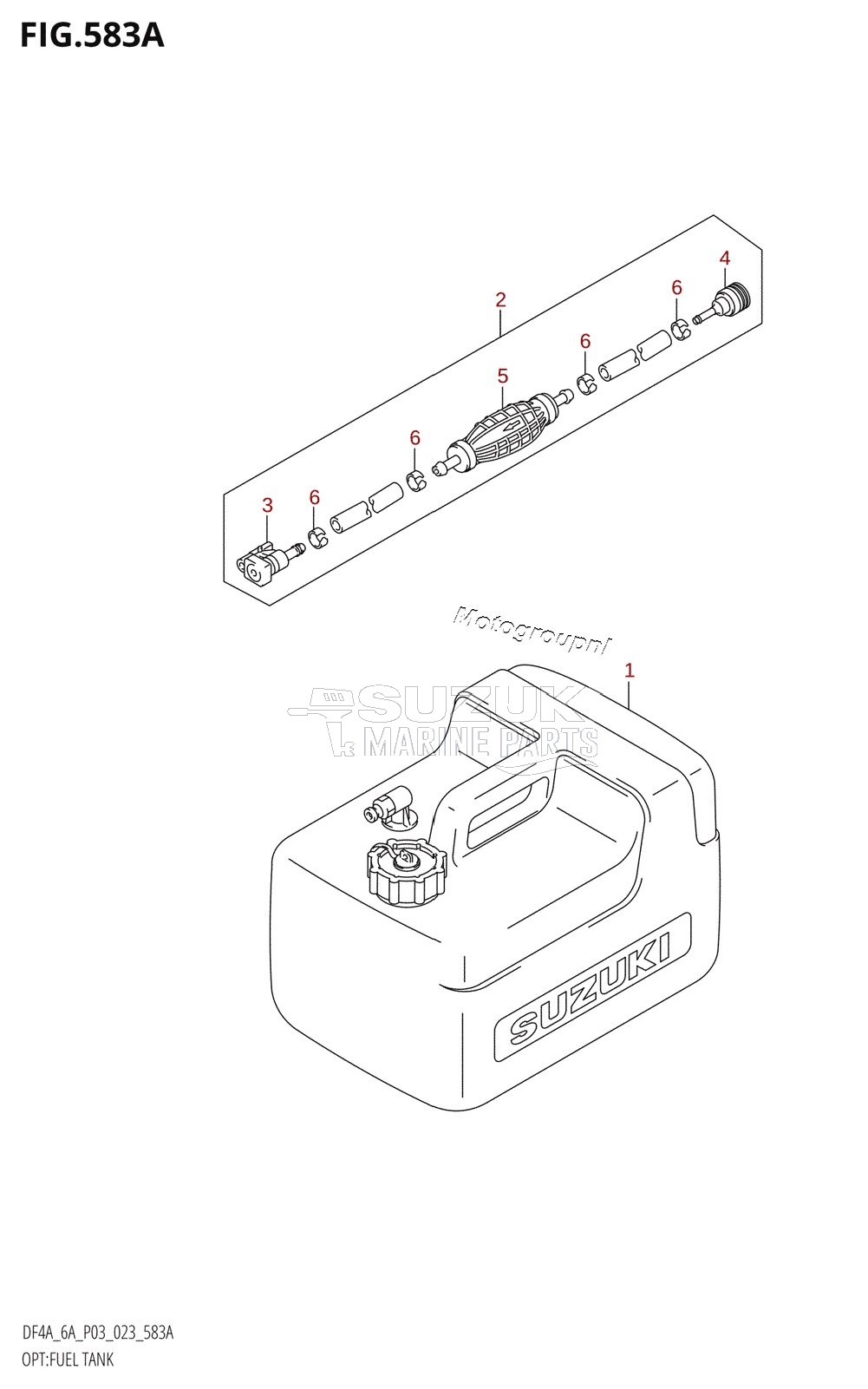 OPT:FUEL TANK (DF6A)