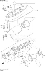 00502F-210001 (2012) 5hp P01-Gen. Export 1 (DF5) DF5 drawing GEAR CASE