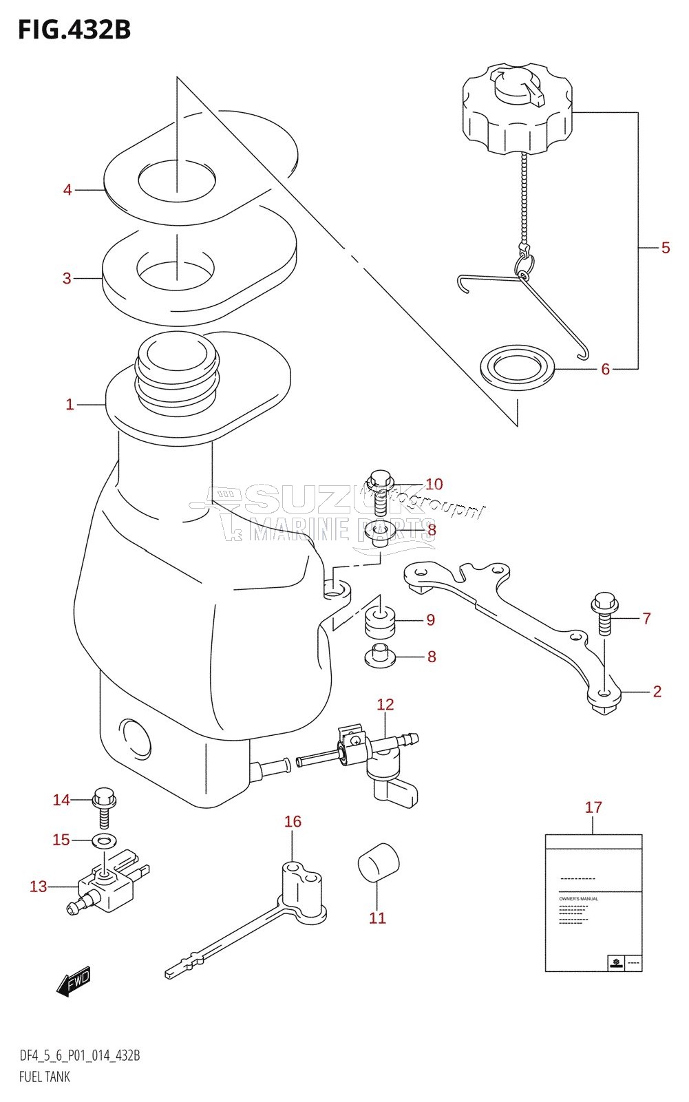 FUEL TANK (DF5:P01)