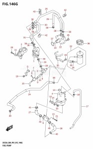 DF25A From 02504F-510001 (P01)  2015 drawing FUEL PUMP (DF30AT:P01)