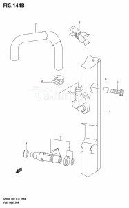 DF40A From 04003F-310001 (E01)  2013 drawing FUEL INJECTOR (DF40AQH:E01)