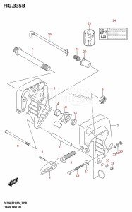 DF15A From 01504F-440001 (P01)  2024 drawing CLAMP BRACKET (DF20A:P40)