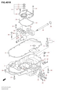 DF150 From 15002F-410001 (E01 E40)  2014 drawing ENGINE HOLDER (DF175ZG:E01)