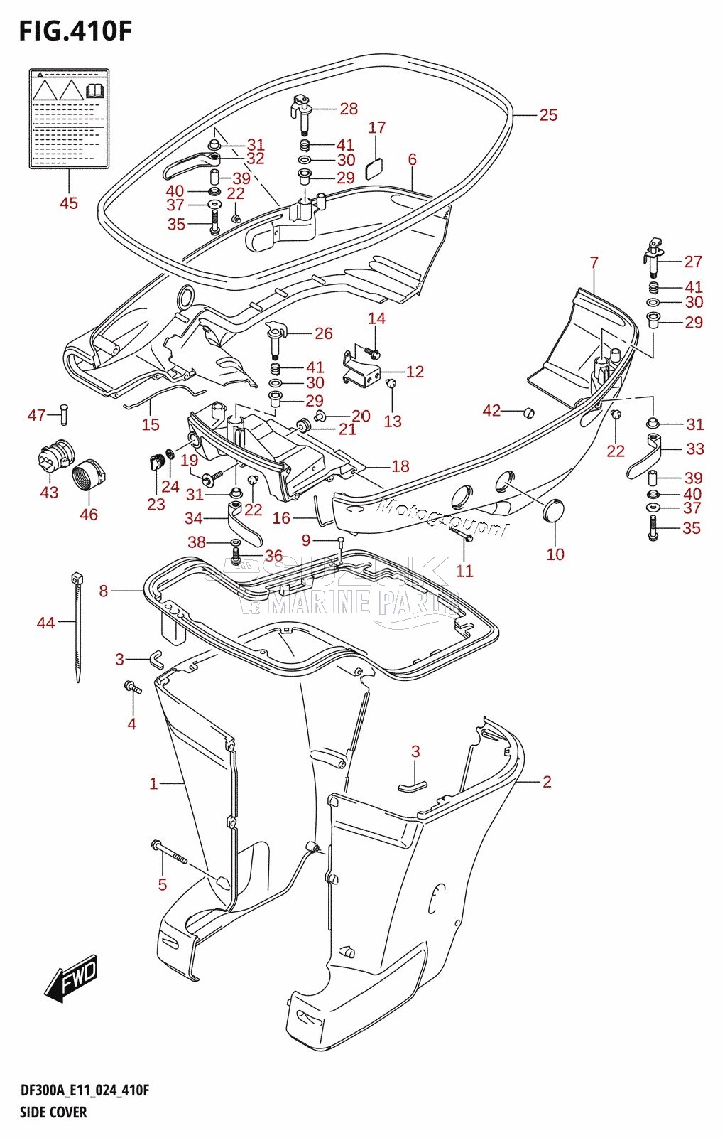 SIDE COVER (X-TRANSOM,XX-TRANSOM)