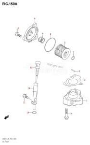 DF9.9A From 00994F-010001 (P03)  2010 drawing OIL PUMP.