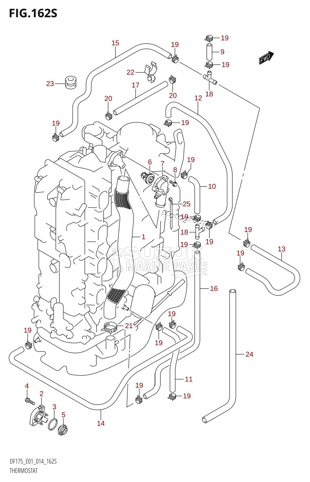 THERMOSTAT (DF175ZG:E40)