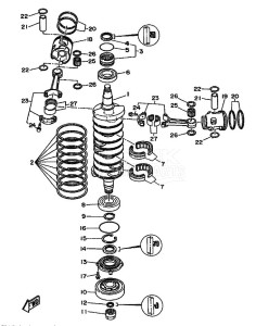 L250A drawing CRANKSHAFT--PISTON