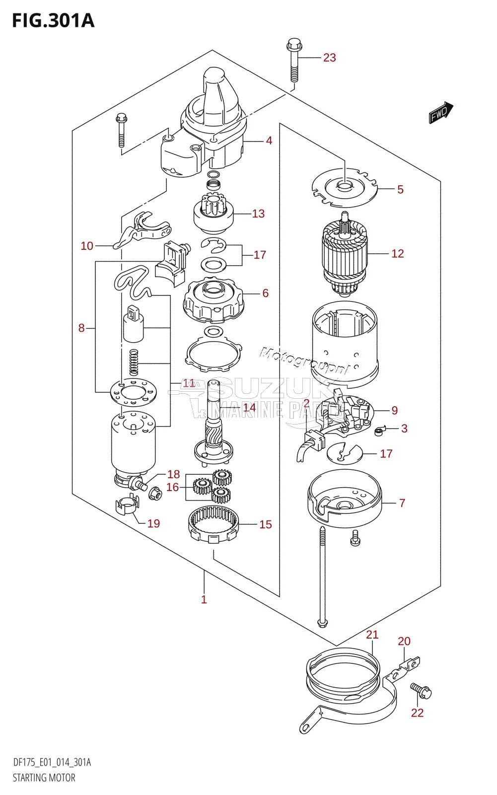 STARTING MOTOR