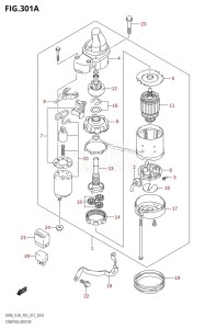 DF8A From 00801F-310001 (P03)  2013 drawing STARTING MOTOR