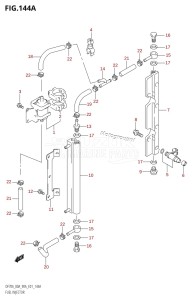 DF80A From 08001F-980001 (E01 E40)  2009 drawing FUEL INJECTOR