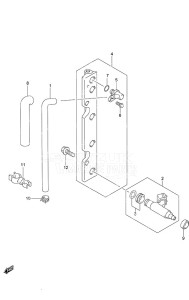 DF 70A drawing Fuel Injector