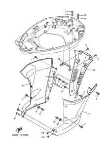 F350AETX drawing BOTTOM-COVER-3