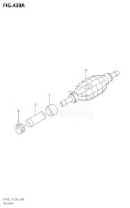 DF150Z From 15001Z-780001 (E03)  2007 drawing FUEL HOSE