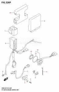 DF60A From 06002F-510001 (E01 E40)  2015 drawing PTT SWITCH /​ ENGINE CONTROL UNIT (DF50AVTH:E01)