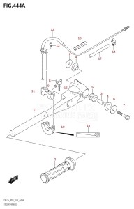 DF2.5 From 00252F-240001 (P03)  2022 drawing TILLER HANDLE