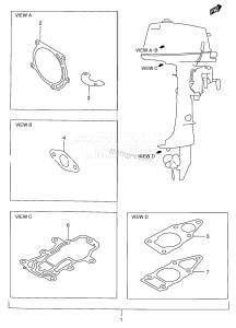 DT5 From 05004-151001 ()  1999 drawing OPTIONAL : GASKET SET