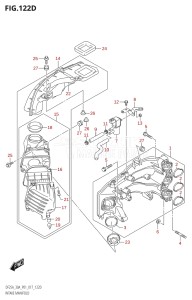 02504F-710001 (2017) 25hp P01-Gen. Export 1 (DF25A  DF25AR  DF25AT  DF25ATH) DF25A drawing INTAKE MANIFOLD (DF25ATH:P01)