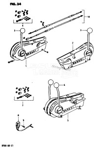 DT60 From 06001-301001 ()  1983 drawing OPT : REMOTE CONTROL (1)