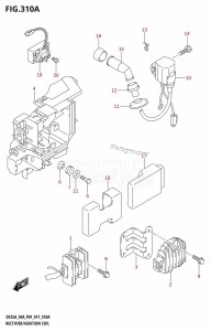 DF25A From 02504F-710001 (P01)  2017 drawing RECTIFIER /​ IGNITION COIL (DF25A:P01)