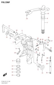 DF140A From 14003F-510001 (E01 E40)  2015 drawing SWIVEL BRACKET (DF140AT:E01)