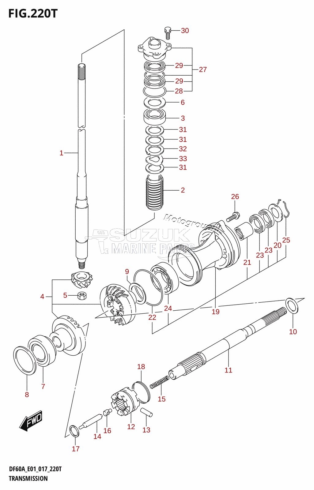 TRANSMISSION (DF60AVTH:E01)