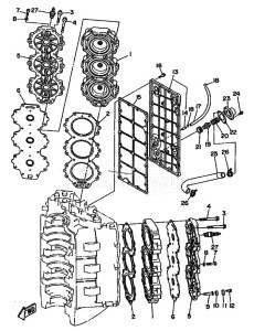 L250AET drawing CYLINDER--CRANKCASE-2