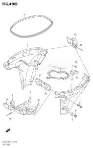 DF15A From 01504F-310001 (P03)  2013 drawing SIDE COVER (DF9.9BR:P03)