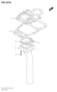 DT9.9A From 00993K-910001 (P36 P40)  2019 drawing EXHAUST TUBE (P36,P81,DT9.9AK:P40)