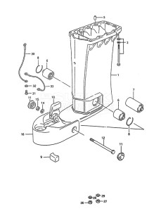 DT 75 drawing Drive Shaft Housing