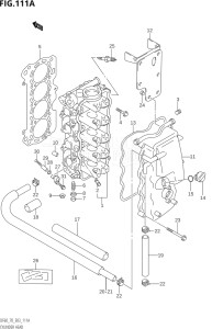 06001F-151001 (2001) 60hp E03-USA (DF60THK1  DF60TK1) DF60 drawing CYLINDER HEAD