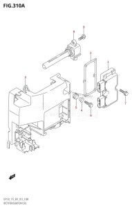 DF150Z From 15002Z-310001 (E01 E40)  2013 drawing RECTIFIER /​ IGNITION COIL