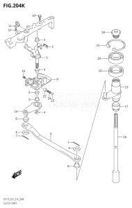 17502Z-410001 (2014) 175hp E01 E40-Gen. Export 1 - Costa Rica (DF175Z    DF175ZG) DF175ZG drawing CLUTCH SHAFT (DF175T:E40)