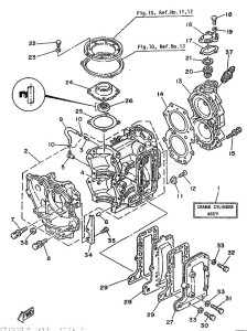 20C drawing CYLINDER--CRANKCASE