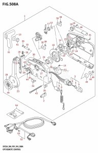 DF30A From 03003F-610001 (P01 P40)  2016 drawing OPT:REMOTE CONTROL (DF25A:P01)