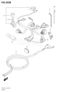 DF8A From 00801F-340001 (P01)  2023 drawing HARNESS (DF8AR,DF9.9AR)