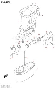 DF40A From 04004F-040001 (E34-Italy)  2020 drawing DRIVE SHAFT HOUSING (DF60AQH:E40)