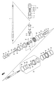 DF 300AP drawing Transmission