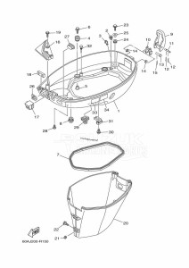 F50DETL drawing BOTTOM-COWLING