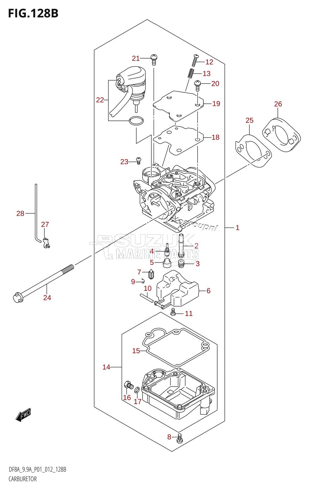 CARBURETOR (DF8AR:P01)