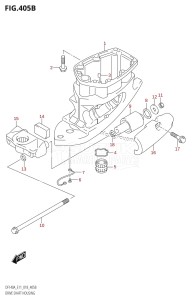 DF140A From 14003F-810001 (E11 E40)  2018 drawing DRIVE SHAFT HOUSING (DF115AT,DF115AZ,DF140AT,DF140AZ)