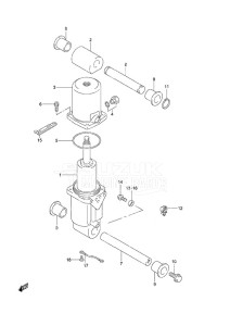 DF 115A drawing Trim Cylinder