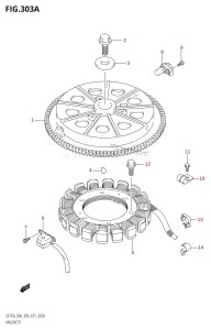 DF70A From 07003F-110001 (E01)  2011 drawing MAGNETO