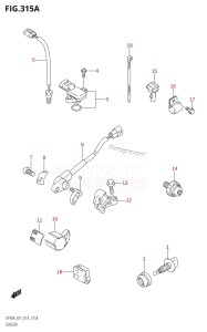 DF80A From 08002F-410001 (E01 E40)  2014 drawing SENSOR