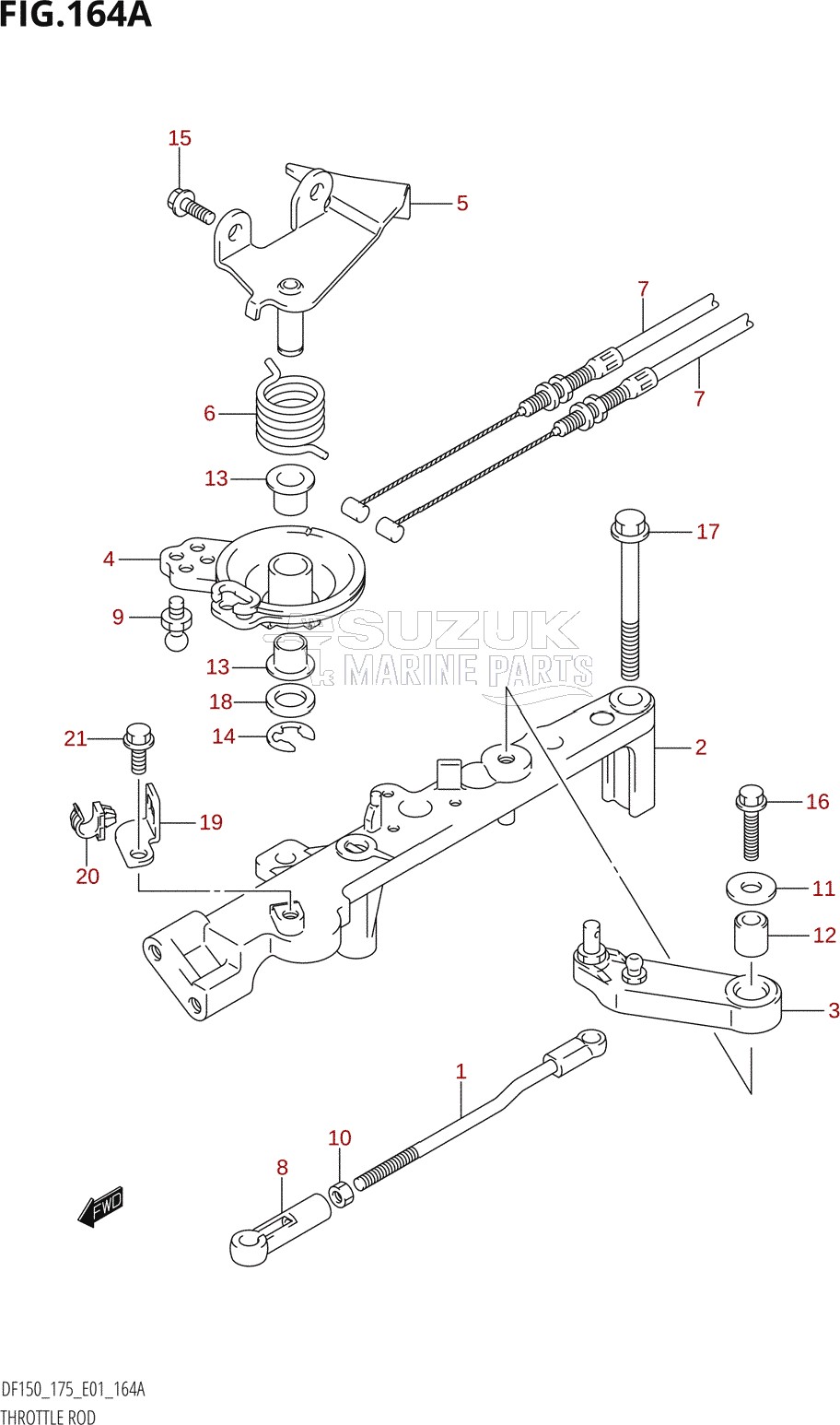 THROTTLE ROD