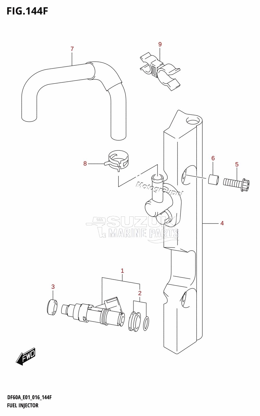 FUEL INJECTOR (DF50ATH:E01)