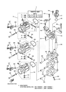 FL200AETX drawing THROTTLE-BODY-2