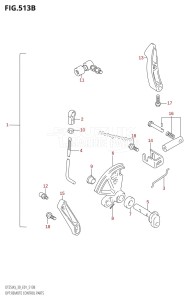 DT30 From 03004-010001 ()  2010 drawing OPT:REMOTE CONTROL PARTS (DT25K:E13)