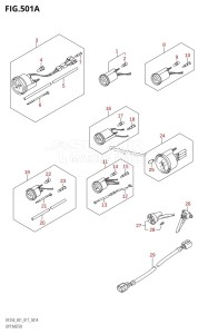 DF250Z From 25003Z-710001 (E40)  2017 drawing OPT:METER