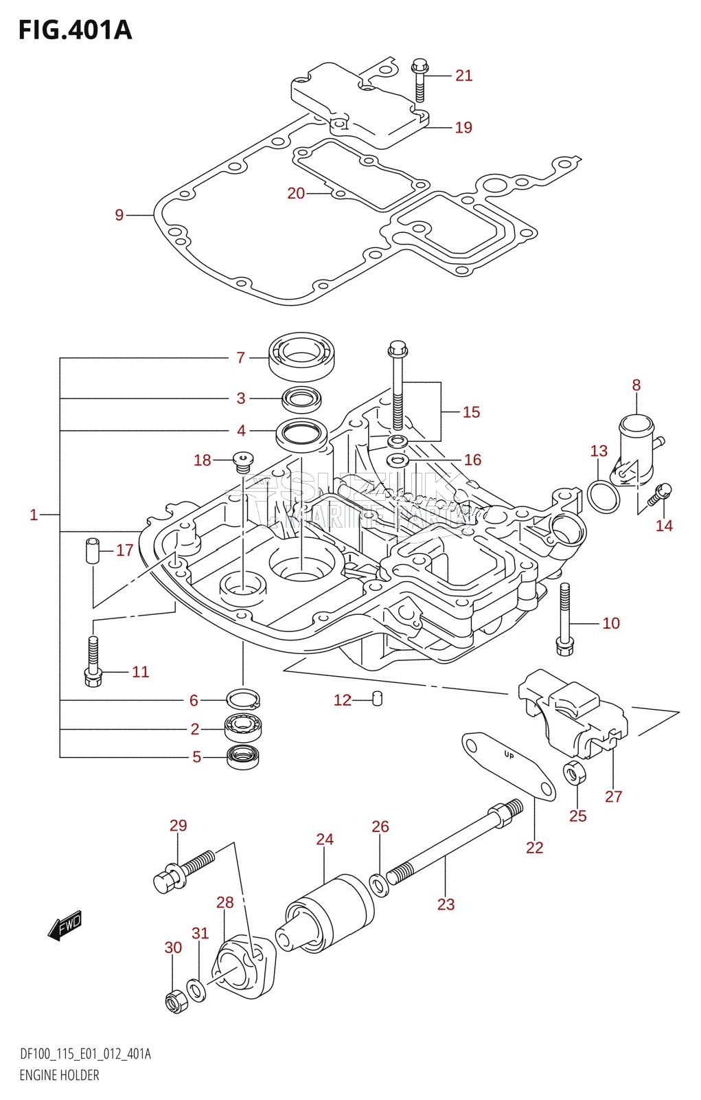 ENGINE HOLDER