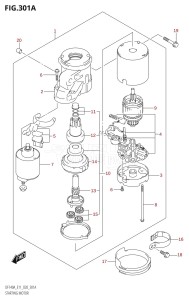 DF115AST From 11504F-040001 (E03)  2020 drawing STARTING MOTOR